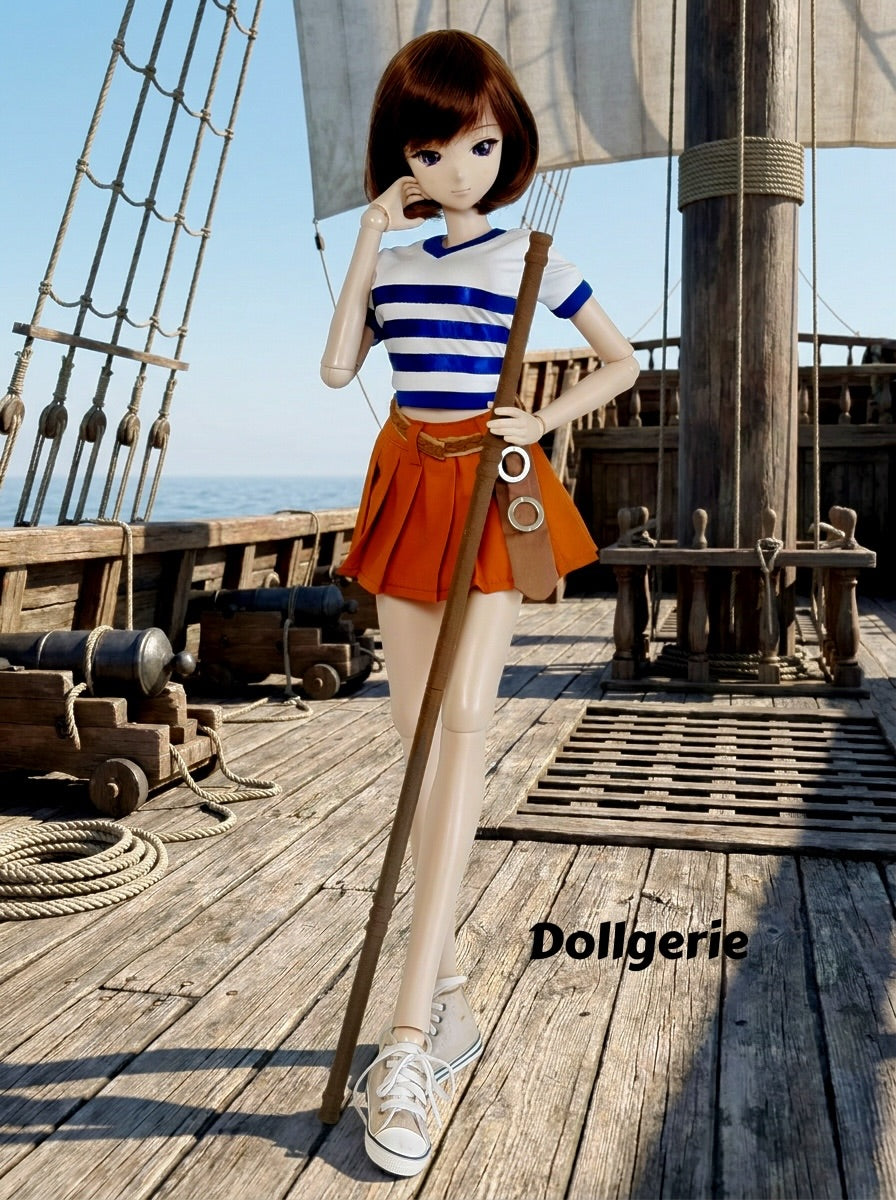 2026 Version) 1/3 Onepiece Nami Clima-Tact Brown Staff – Dollgerie