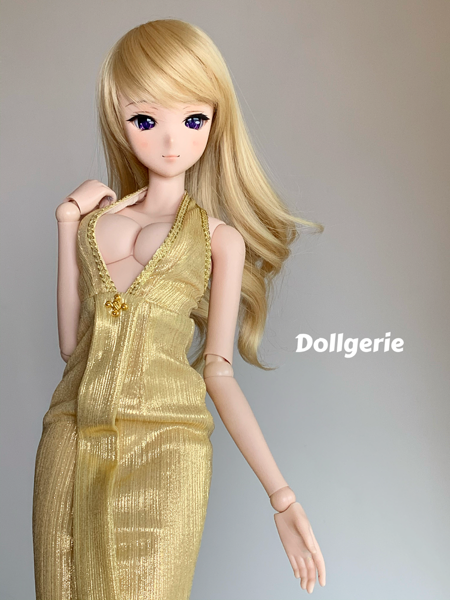 Marrylin Monroe Gold Lame Dress for SmartDoll – Dollgerie