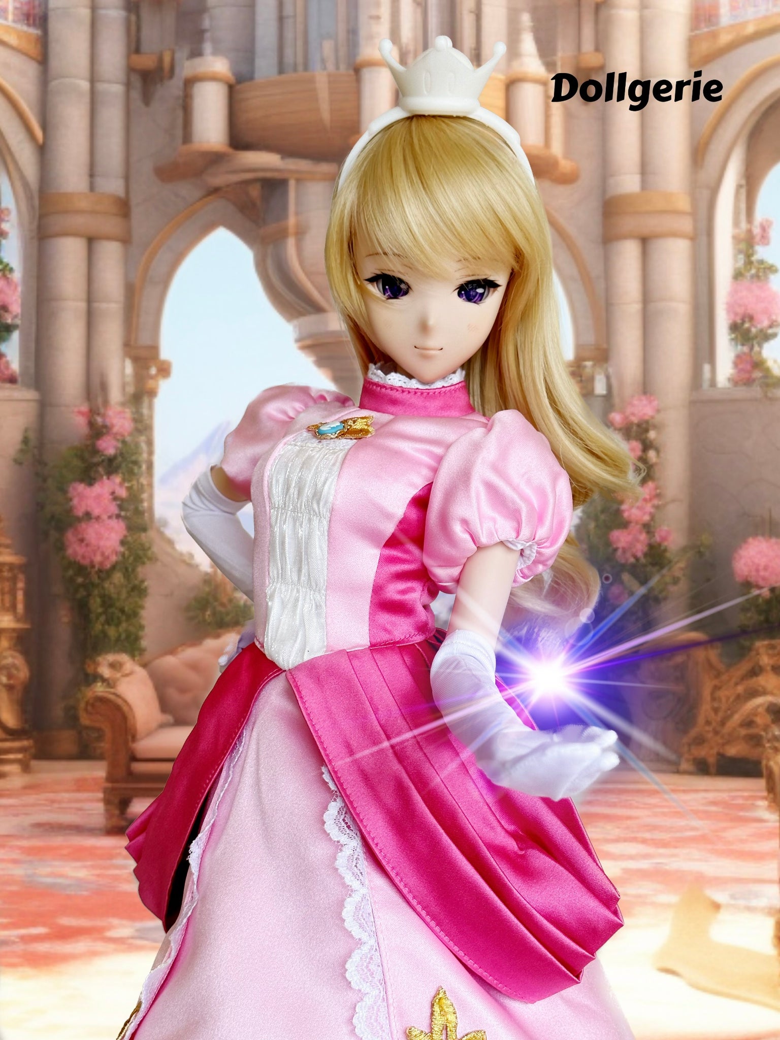 Princess Peach Crown Headband Dollgerie