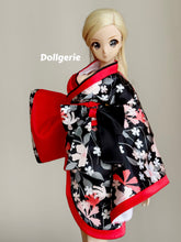 黒花夜くろはなよ Night ofBlack Blossoms Kimono, for Smartdoll, DD