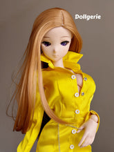 Gold Yellow Satin Shirt Dress for Smartdoll /DD