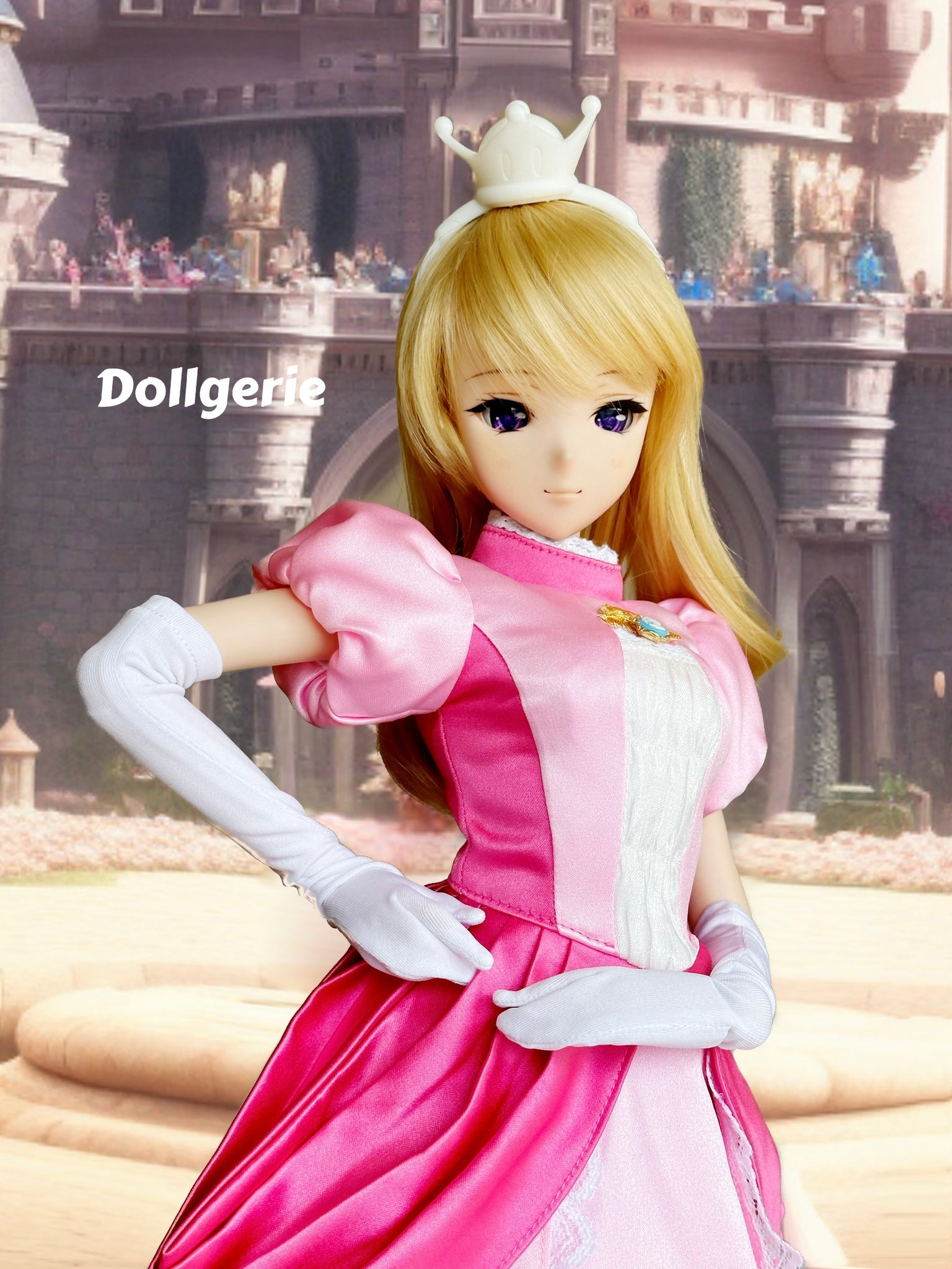 princess peach barbie dress Peach