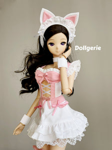 Kitty Maid Mini Dress for SmartDoll /DD