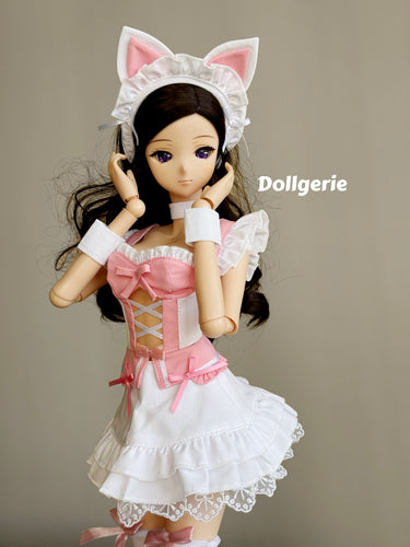 Kitty Maid Mini Dress for SmartDoll /DD