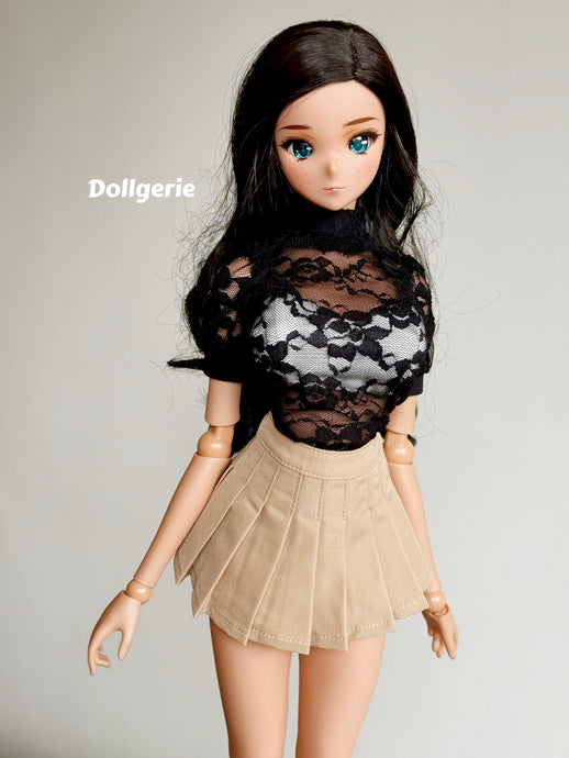 [Halloween Flash Sale] Lace Noir Set for SmartDoll / DD L-XL