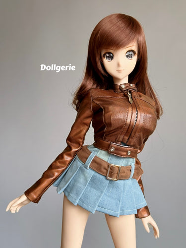 Semi Glossy Motorcycle Jacket for SmartDoll