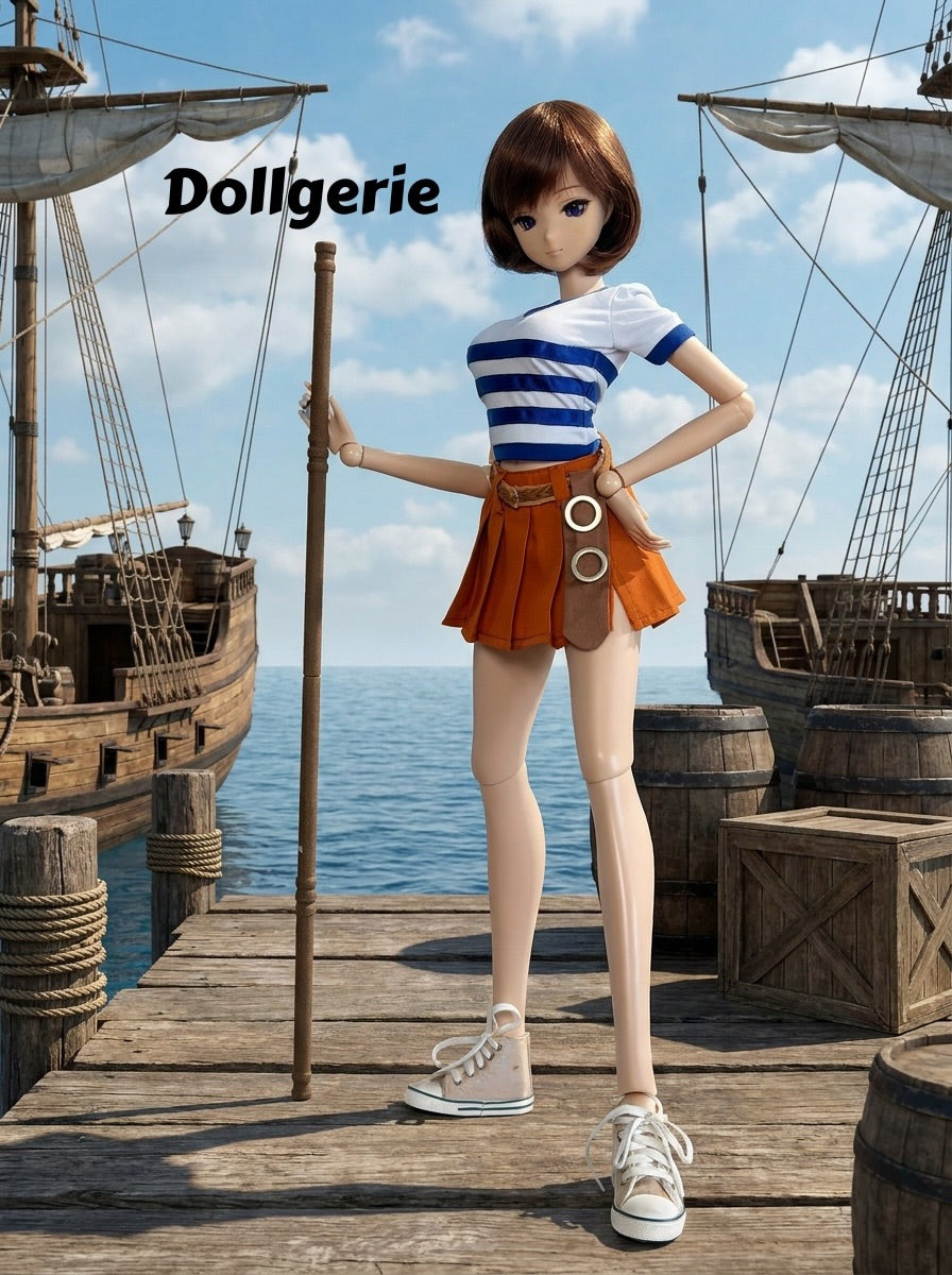 2026 Version) 1/3 Onepiece Nami Clima-Tact Brown Staff – Dollgerie