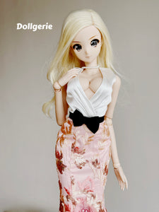The New Year's Floral Delight Gown, made for Smartdoll / DD