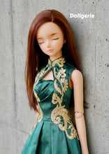 Emerald Satin Dress, made for SmartDoll / DD