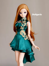 Emerald Satin Dress, made for SmartDoll / DD