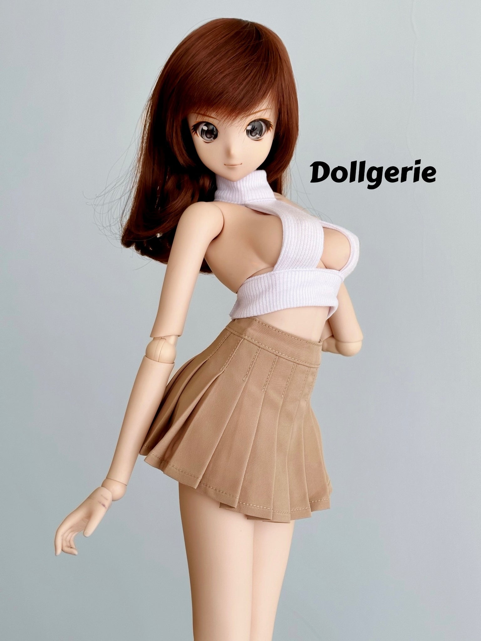 High Waist Pleated Mini Skirt for SmartDoll / DD – Dollgerie