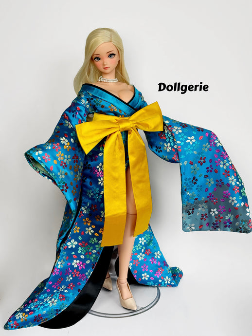 Florazure Kabuki Kimono, made for SmartDoll Pear Girl