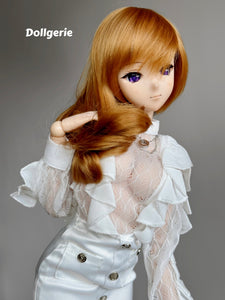 Delicate See-Through Blouse, for SmartDoll / DD S-M bust