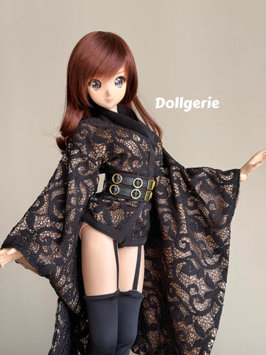 Noir Empress Kimono for SmD / DD S-L Bust