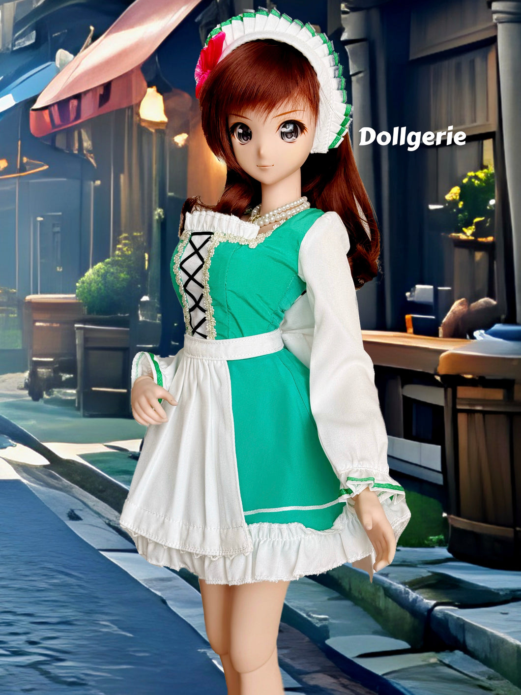 OctoberFest Maid Costume, made for SmartDoll