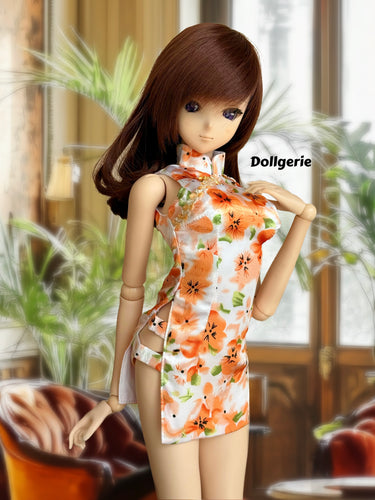 Floral Harmony Mini Cheongsam, made for SmD or DD