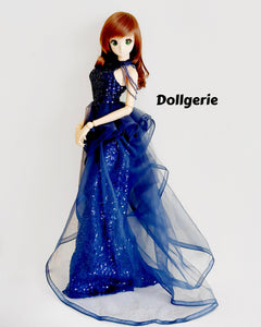 [Special VIP Price] Sapphire Starlight Gown, made for SmartDoll / DD