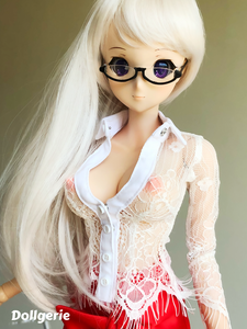 Dollgerie signature white lace shirt for Smartdoll