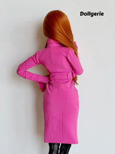 Pink Trench Dress for SmD S-M bust.