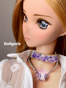 Purple Choker Necklace (from Dollsories)