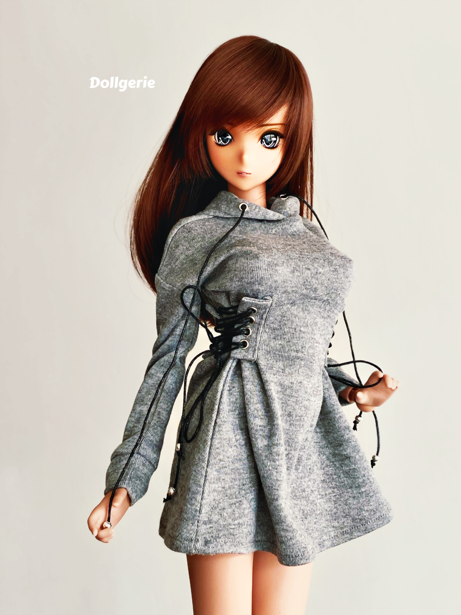 Hooded Mini Dress for SmartDoll & DD S-M-L bust