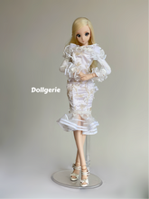 Daisy, the Off Shoulder Long Sleeves Fishtail Dress for SmartDoll