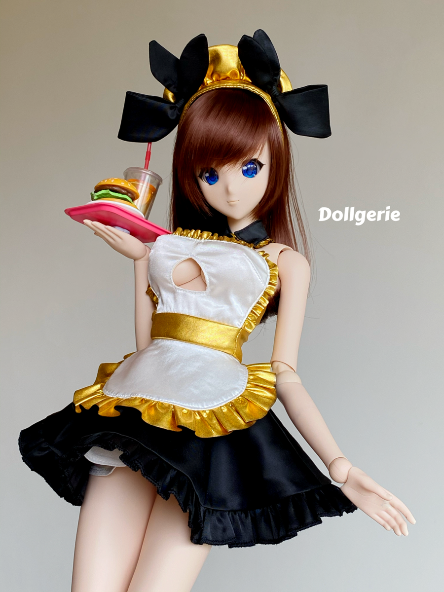 FateGo Golden French Maid Ishtar Dress for SmartDoll and DD3