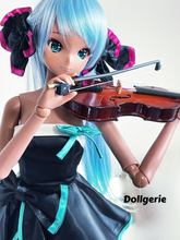 Miku Hatsune inspired Violinist Performance Dress, made for SmartDoll & DD