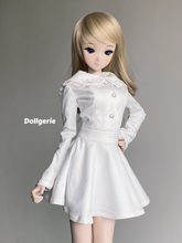 Sweet Angel (White Long Sleeve Skater) Dress for SmartDoll