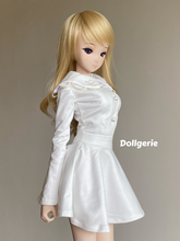 Sweet Angel (White Long Sleeve Skater) Dress for SmartDoll