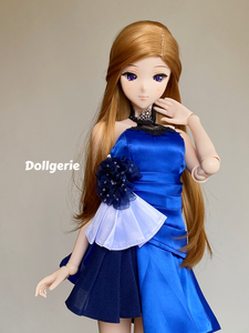 Fate Extella Artoria Pendragon Blue Dress for SmartDoll & DD3