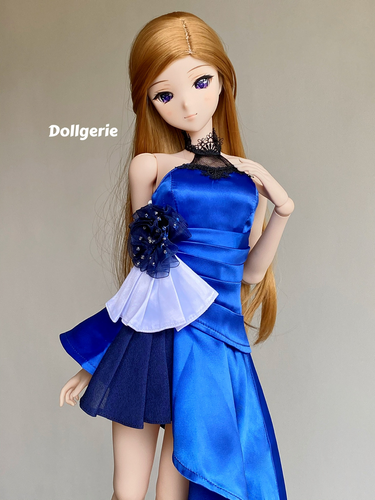 Fate Extella Artoria Pendragon Blue Dress for SmartDoll & DD3