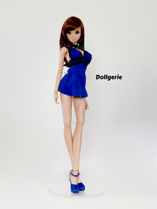 Tifa Blue Mini Dress for SmartDoll