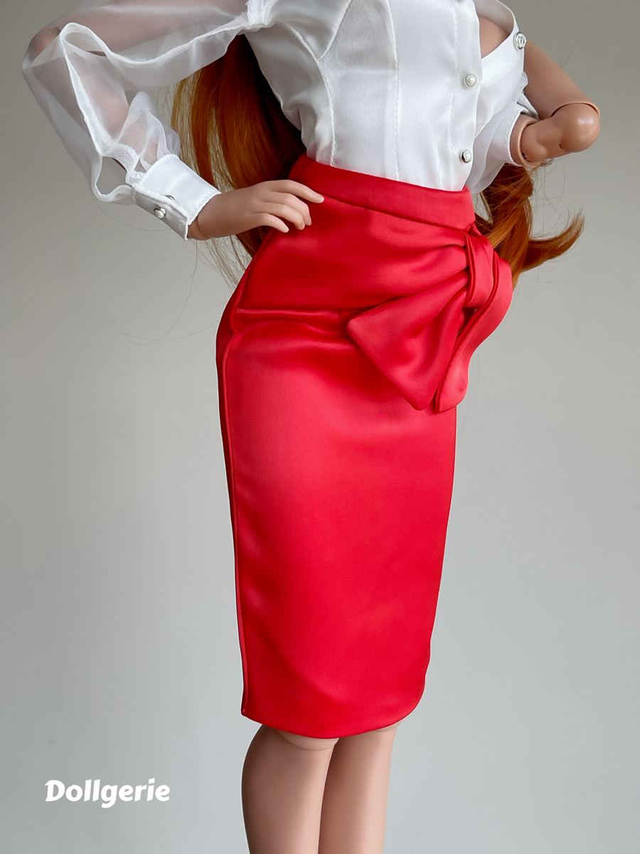 Elegant Pencil Skirt with Beautiful Bow for SmartDoll