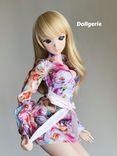 Floral Printed Long Sleeves Mini Dresses for SmartDoll or DD3