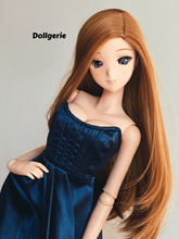 Royal Blue Semi-Sweetheart A-line Gown for SmartDoll and DD (fits S, M, L bust)