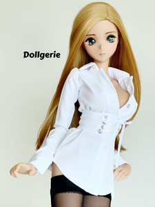 Dollgerie Slim Fit Boyfriend Shirt Dress for Smartdoll / DD