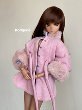 Fluffy Pink Coat for SmartDoll or DD