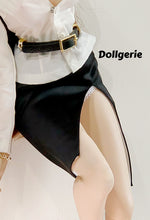Elegant Black Pencil Skirt with High Skirt-Slit for SmartDoll