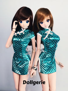 Turquoise Qipao for SmartDoll /DD