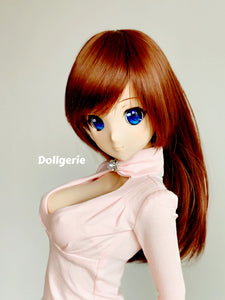Pink Long Sleeve Heart Cutout Top for SmartDoll