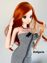 Houndstooth Zip-Front Tube Dress for SmartDoll / DD