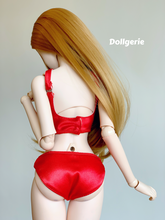 Dollgerie Red Bra Set