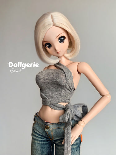 Strap Around Grey Top for SmartDoll / DDdy / SD13