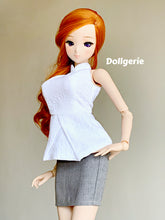 Embroidered Oriental Neck Sleeveless Top for SmartDoll / DD
