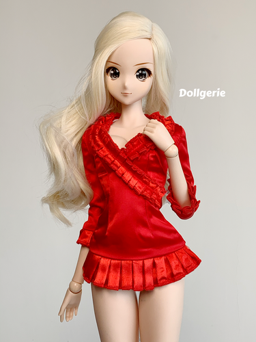 Red Boa Hancock Dress for SmartDoll