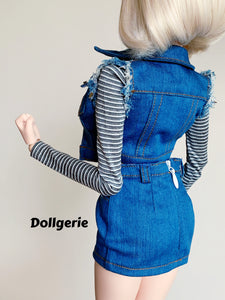 Android-18-style Costume for SmartDoll /DD3