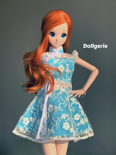 Oriental Collar Sleeveless Cocktail Dress