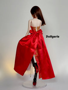 Red Sweetheart QiPao for SmartDoll and DD3