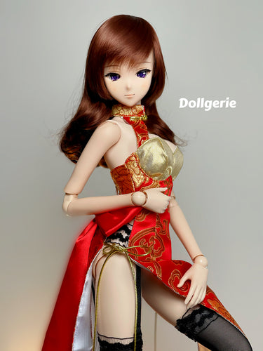 Red Sweetheart QiPao for SmartDoll and DD3